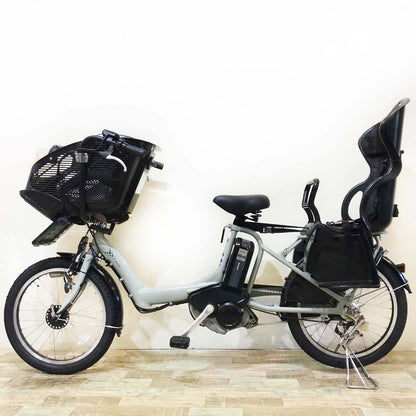 ブリヂストン アンジェリーノ プティット e グレー 20インチ KU004【中古車】