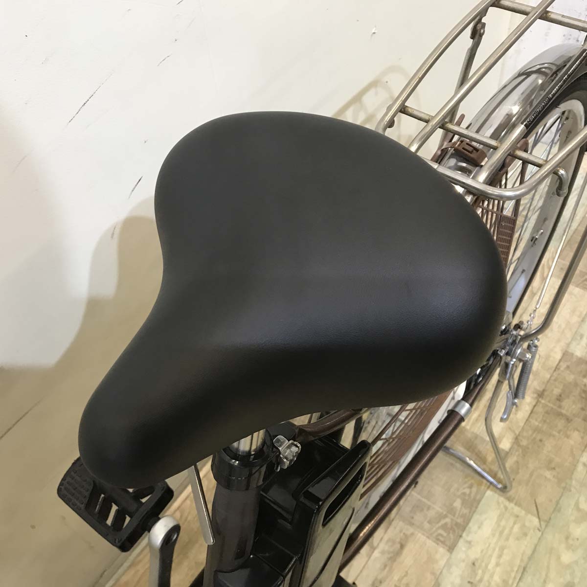 中古電動自転車 パナソニック ビビ ブラウン 26インチ KD056