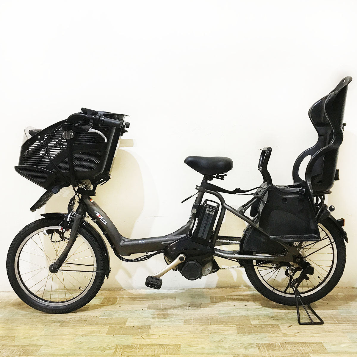 ヤマハ PAS Kiss mini パス キッス ミニ グレー 20インチ KP042 【中古車】