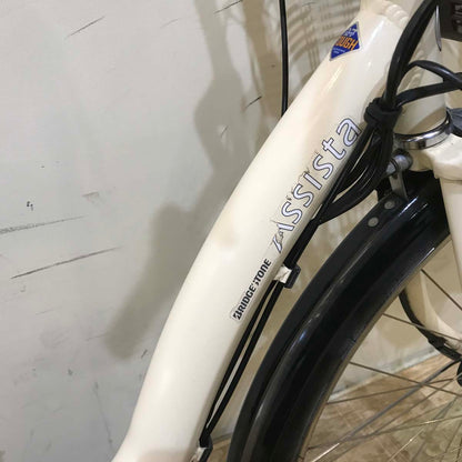 ブリヂストン アシスタ DX アイボリーホワイト 26インチ KD057 【中古車】