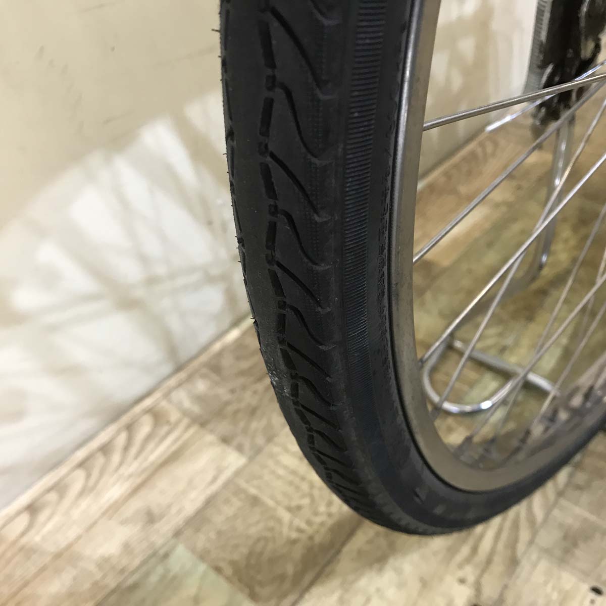 ブリヂストン アシスタ DX アイボリーホワイト 26インチ KD057 【中古車】