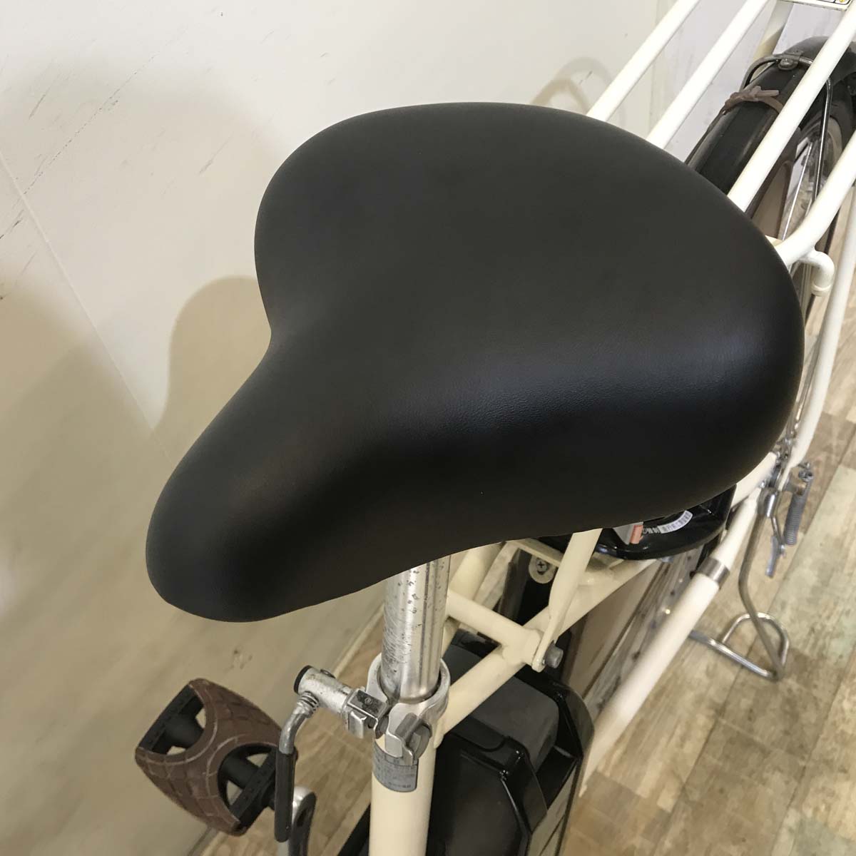 中古電動自転車 ブリヂストン アシスタ DX アイボリーホワイト 26インチ KD057