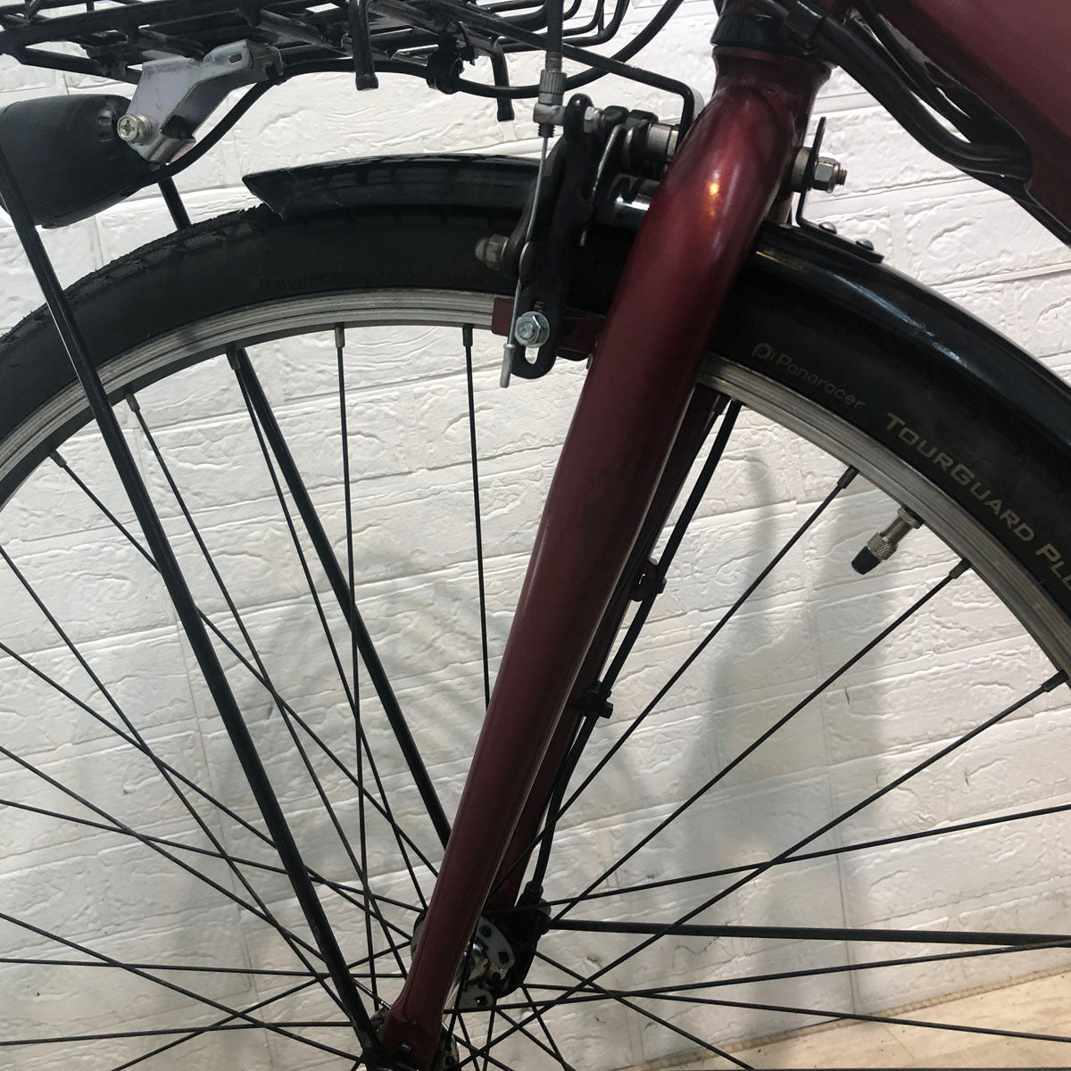 パナソニック ベロスター レッド 700×38C YX016 【中古車】
