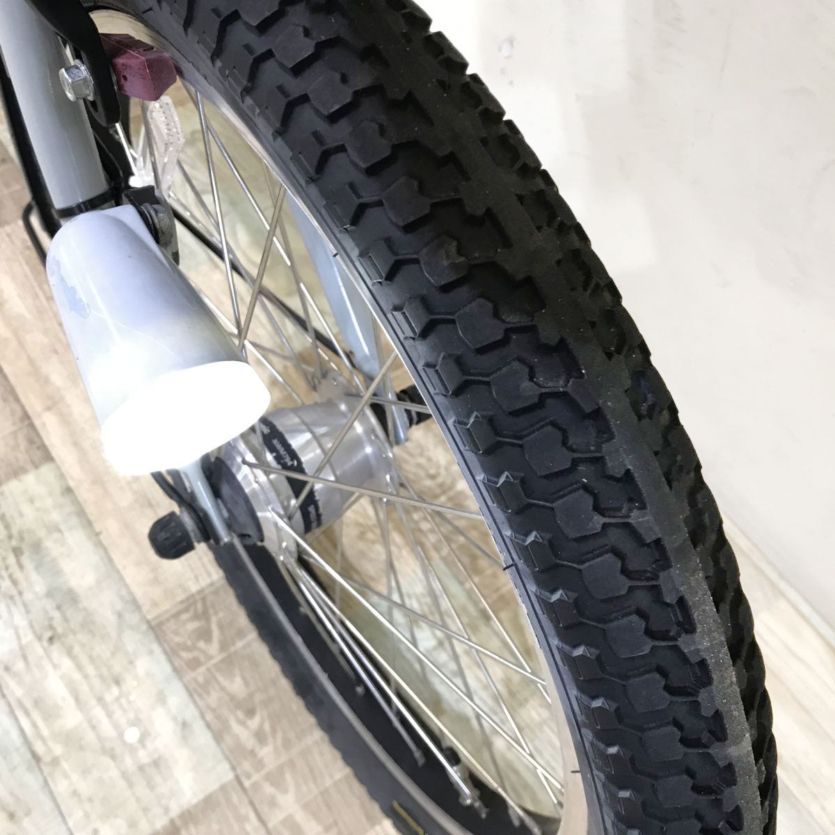中古電動自転車 ブリヂストン ビッケ ポーラーe グレー 20インチ KI009