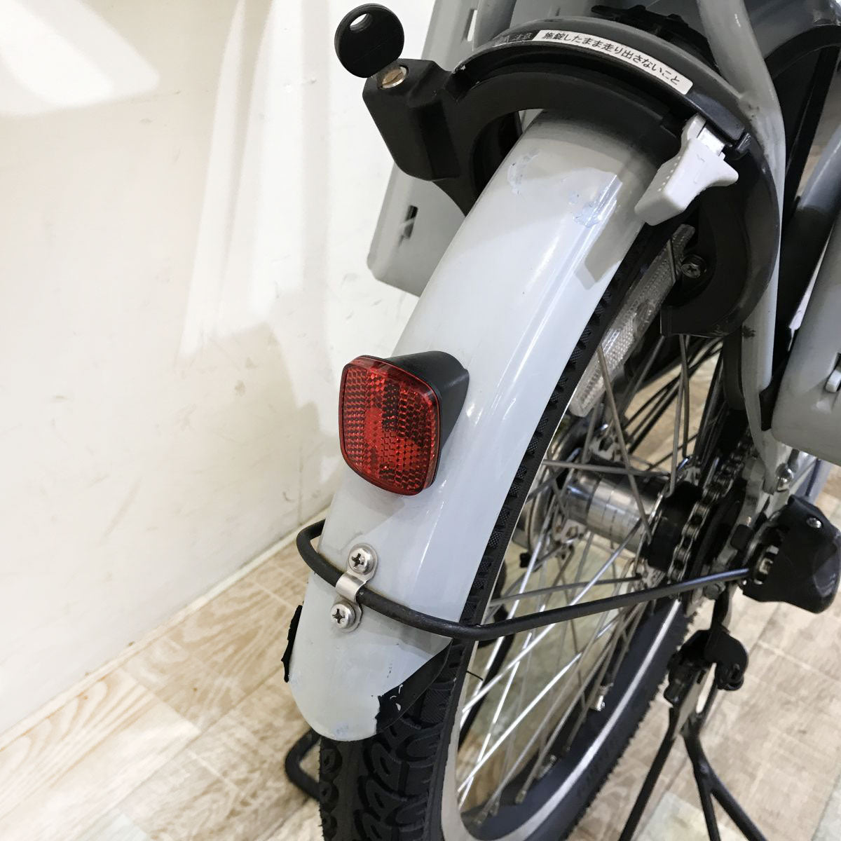 中古電動自転車 ブリヂストン ビッケ ポーラーe グレー 20インチ KI009