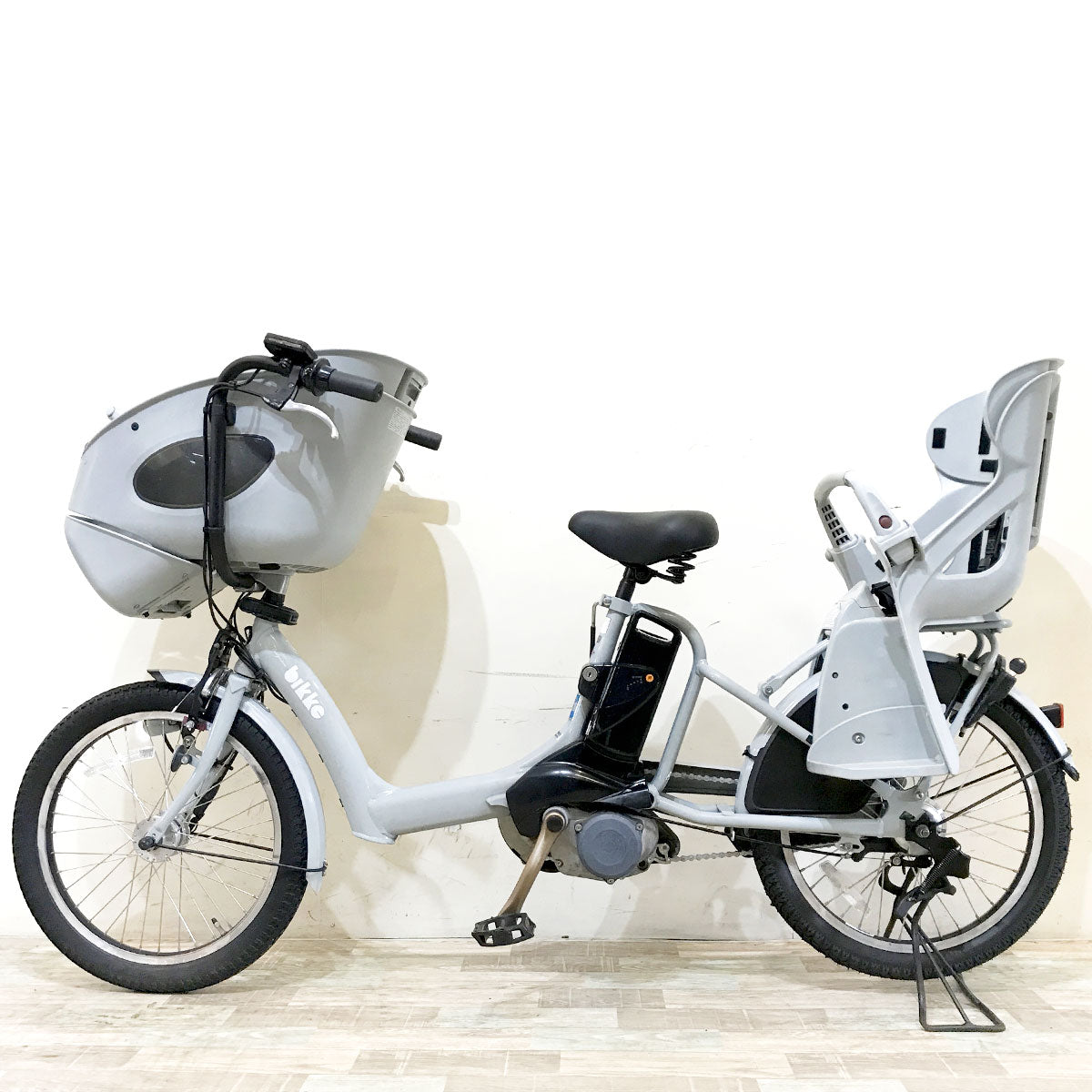 ブリヂストン ビッケ ポーラーe グレー 20インチ KI009 【中古車】