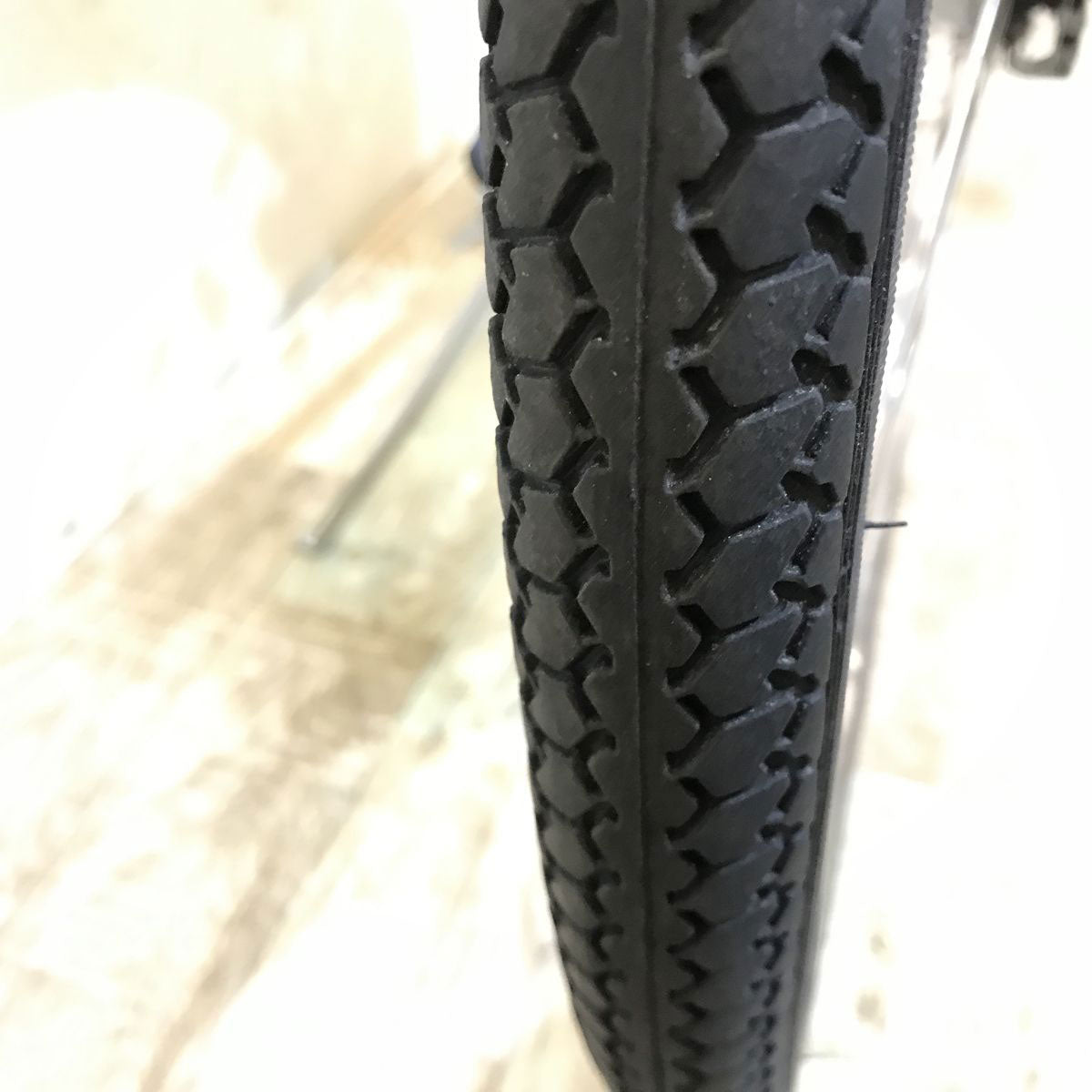 中古電動自転車 パナソニック ビビDX シティ シルバー 27インチ KI010