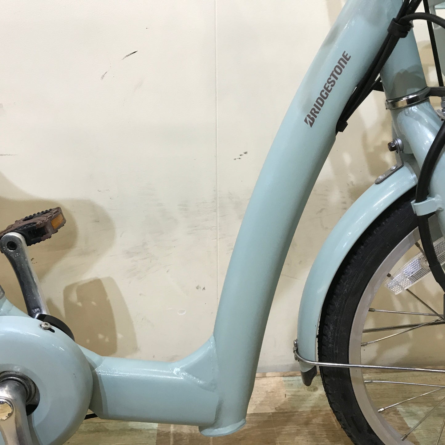 ブリヂストン フロンティア ラクット ワゴン ブルー 前20×後16インチ KP047 【中古車】