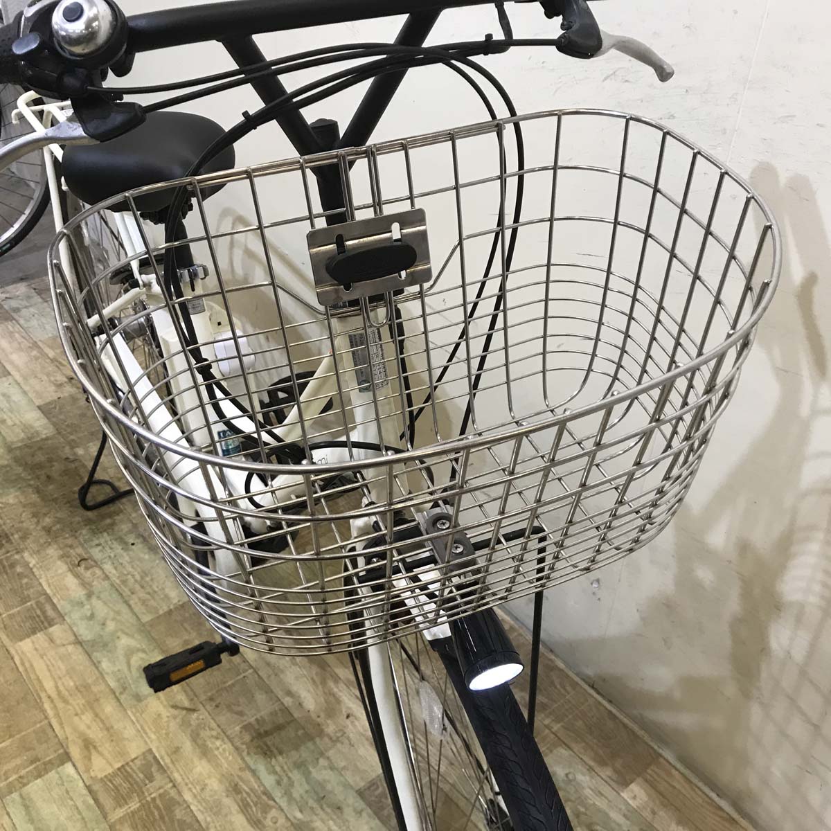中古電動自転車 ヤマハ PAS Ami パス アミ ホワイト 26インチ KD061 
