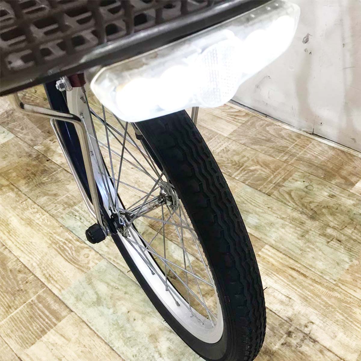 パナソニック ビビ ライフ ネイビー 前18×後16インチ KY089 【中古車】