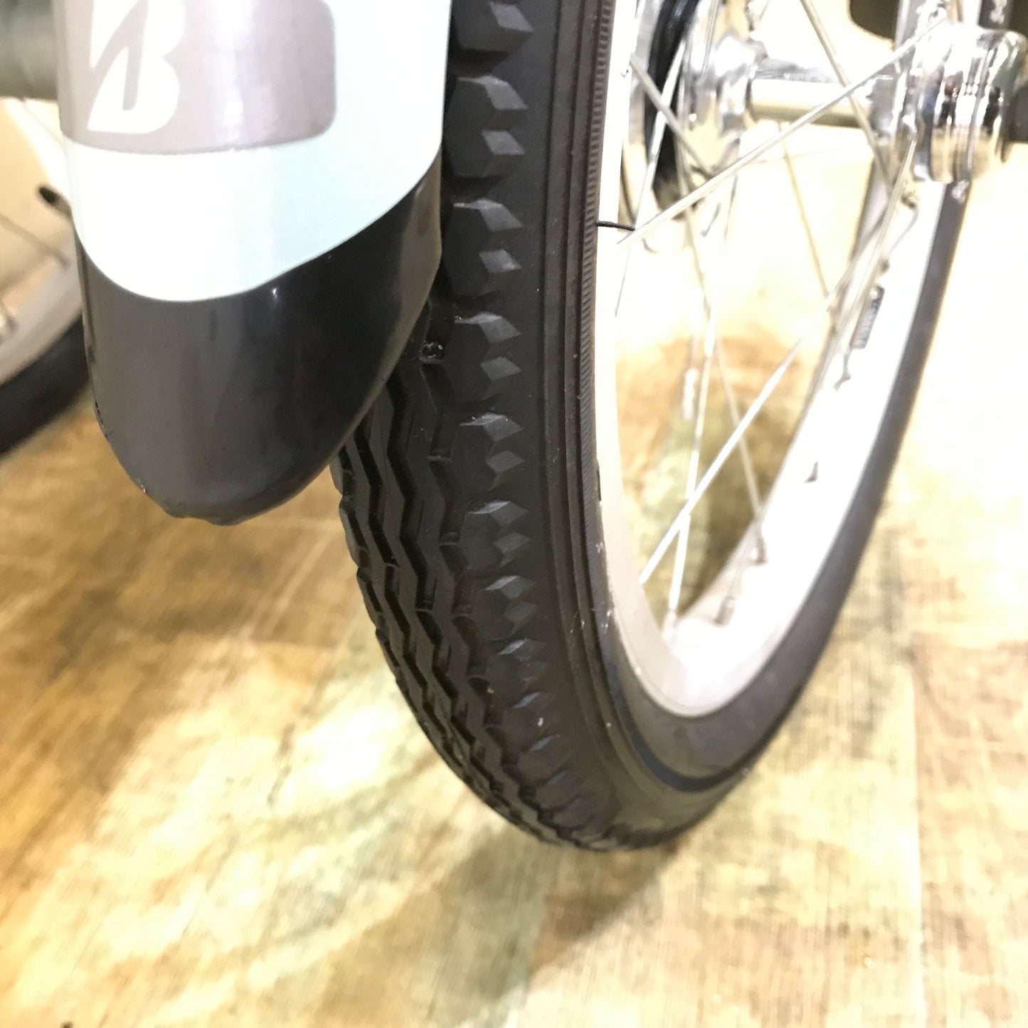 ブリヂストン フロンティア ラクット ワゴン ブルー 前20×後16インチ KP047 【中古車】