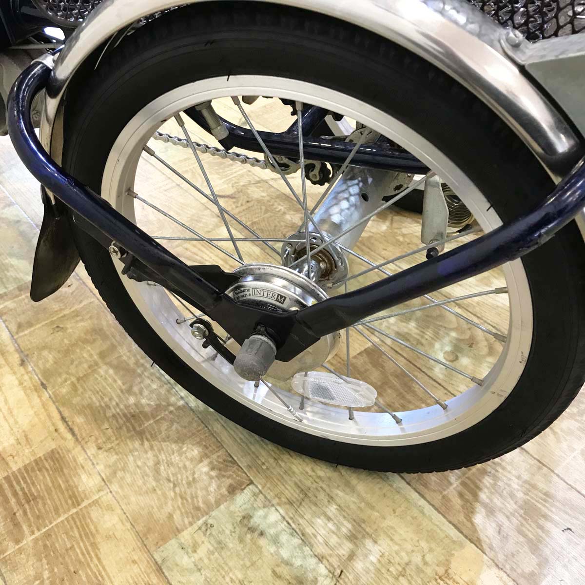 パナソニック ビビ ライフ ネイビー 前18×後16インチ KY089 【中古車】