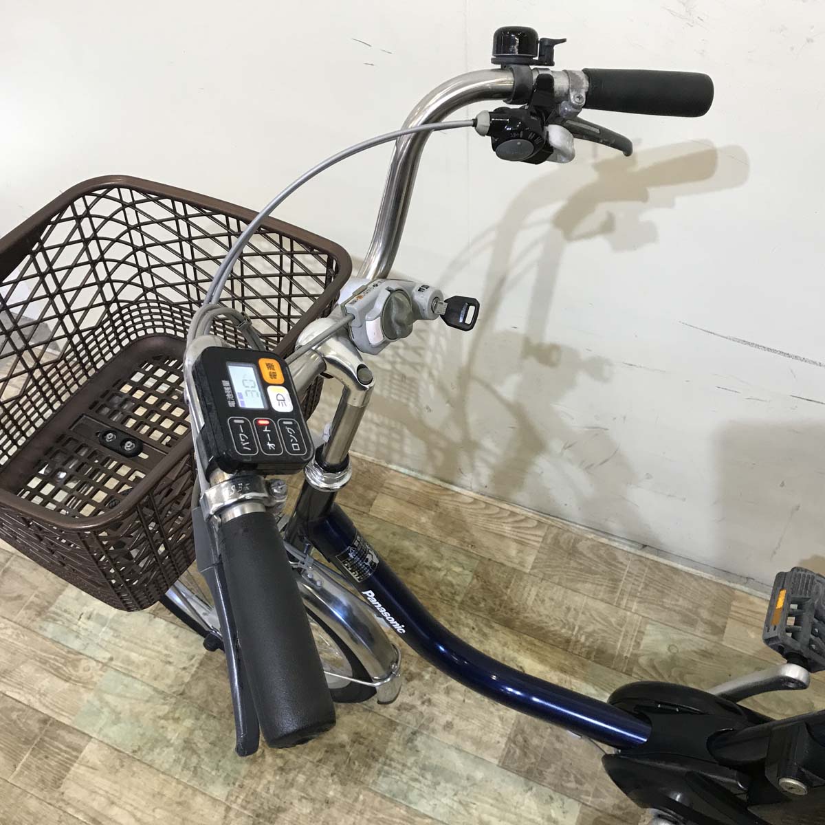 パナソニック ビビ ライフ ネイビー 前18×後16インチ KY089 【中古車】