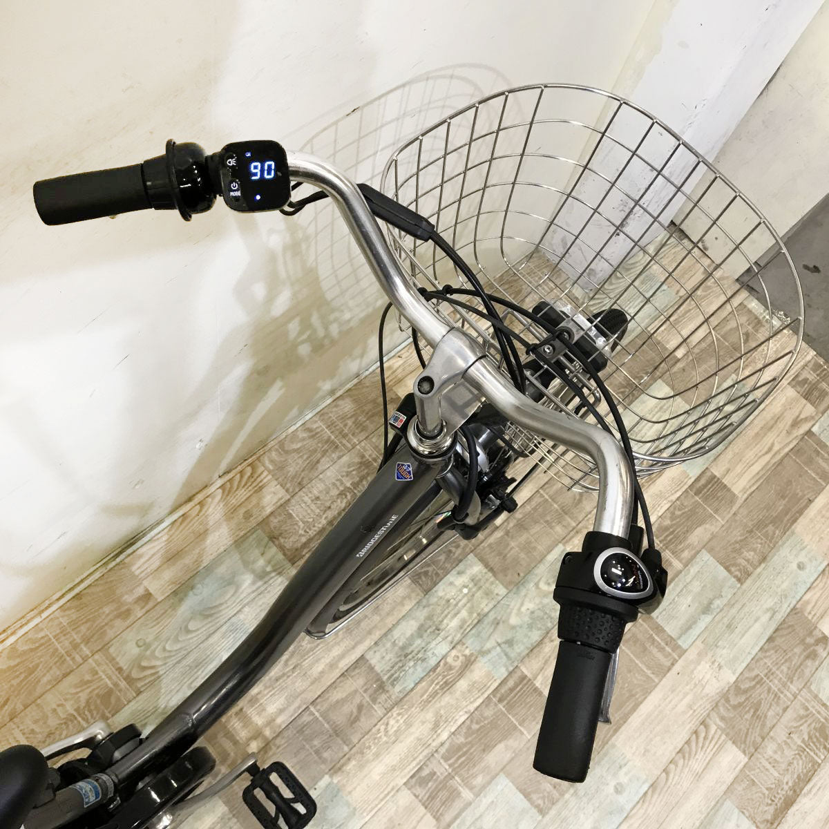 中古電動自転車 ブリヂストン フロンティア シルバー 26インチ KI011