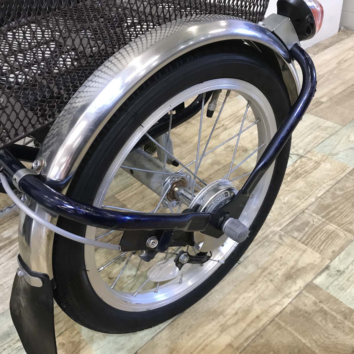 パナソニック ビビ ライフ ネイビー 前18×後16インチ KY089 【中古車】
