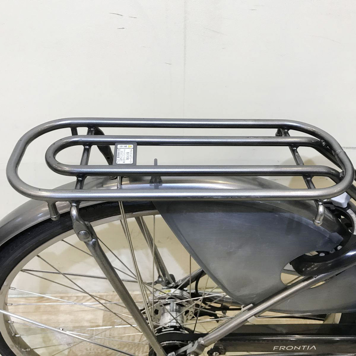中古電動自転車 ブリヂストン フロンティア シルバー 26インチ KI011