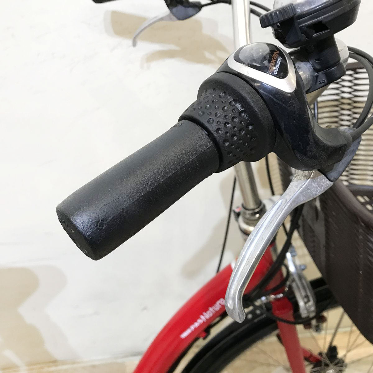 中古電動自転車 ヤマハ PAS ナチュラL レッド 26インチ KI012