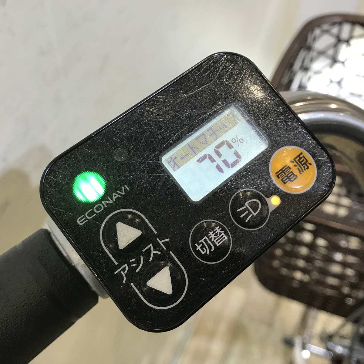 中古電動自転車 パナソニック ビビ DX ホワイト 24インチ KD063