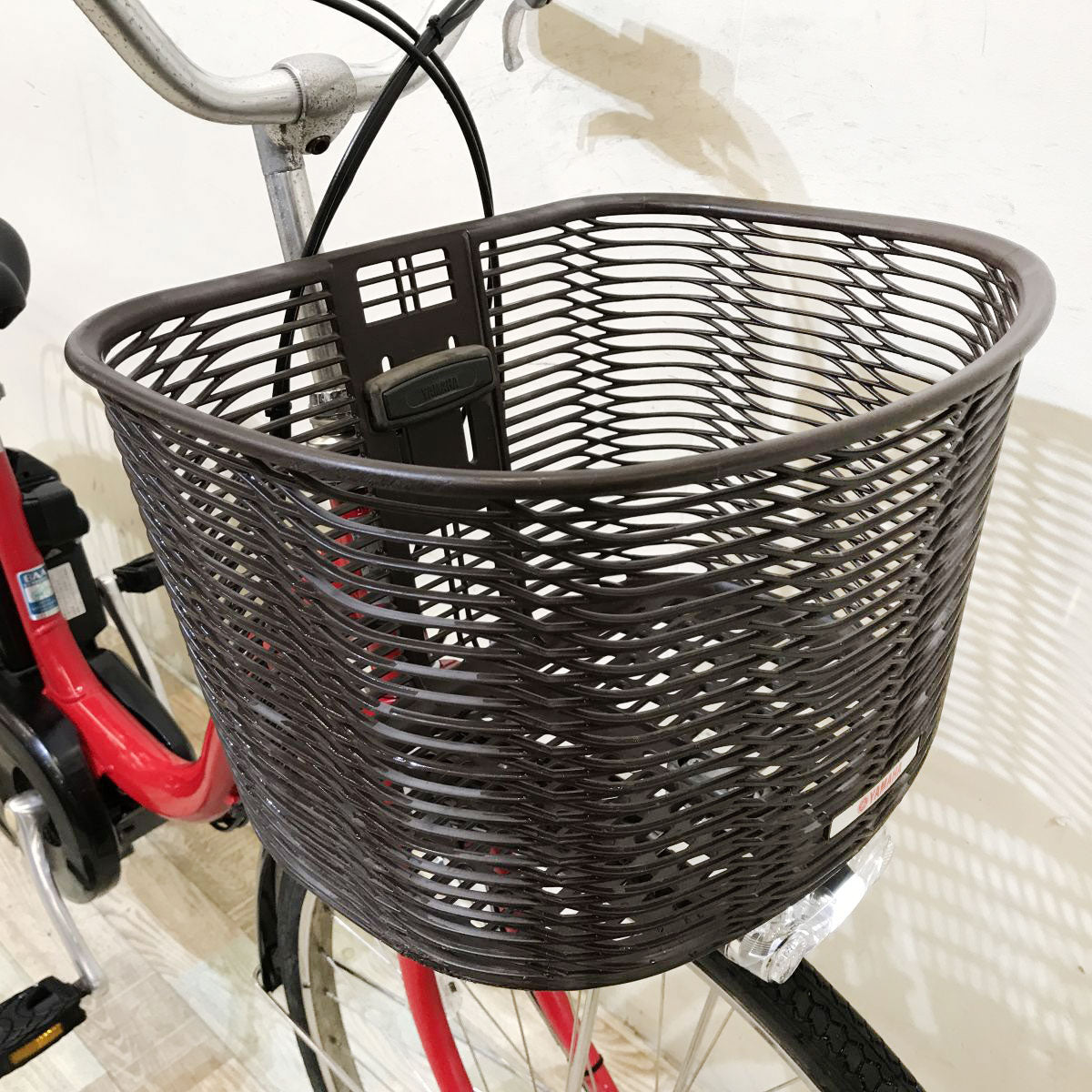 中古電動自転車 ヤマハ PAS ナチュラL レッド 26インチ KI012