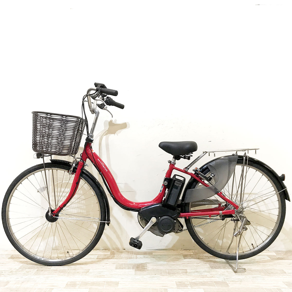 ヤマハ PAS ナチュラL レッド 26インチ KI012 【中古車】