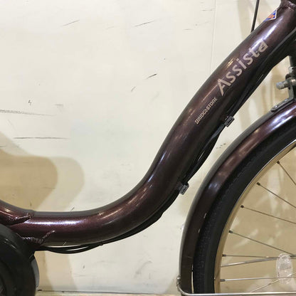 ブリヂストン アシスタ ベーシック ブラウン 24インチ KD064 【中古車】