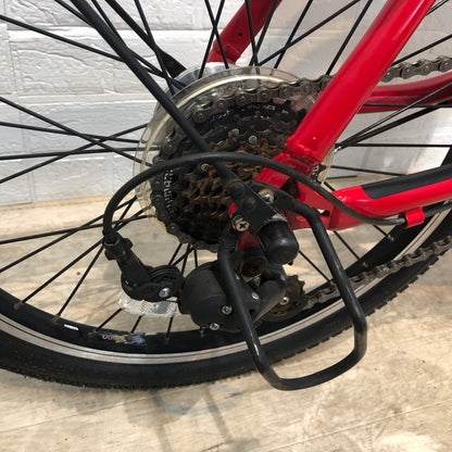 折りたたみ パナソニック オフタイム レッド × イエロー 前18×後20インチ YN054 【中古車】