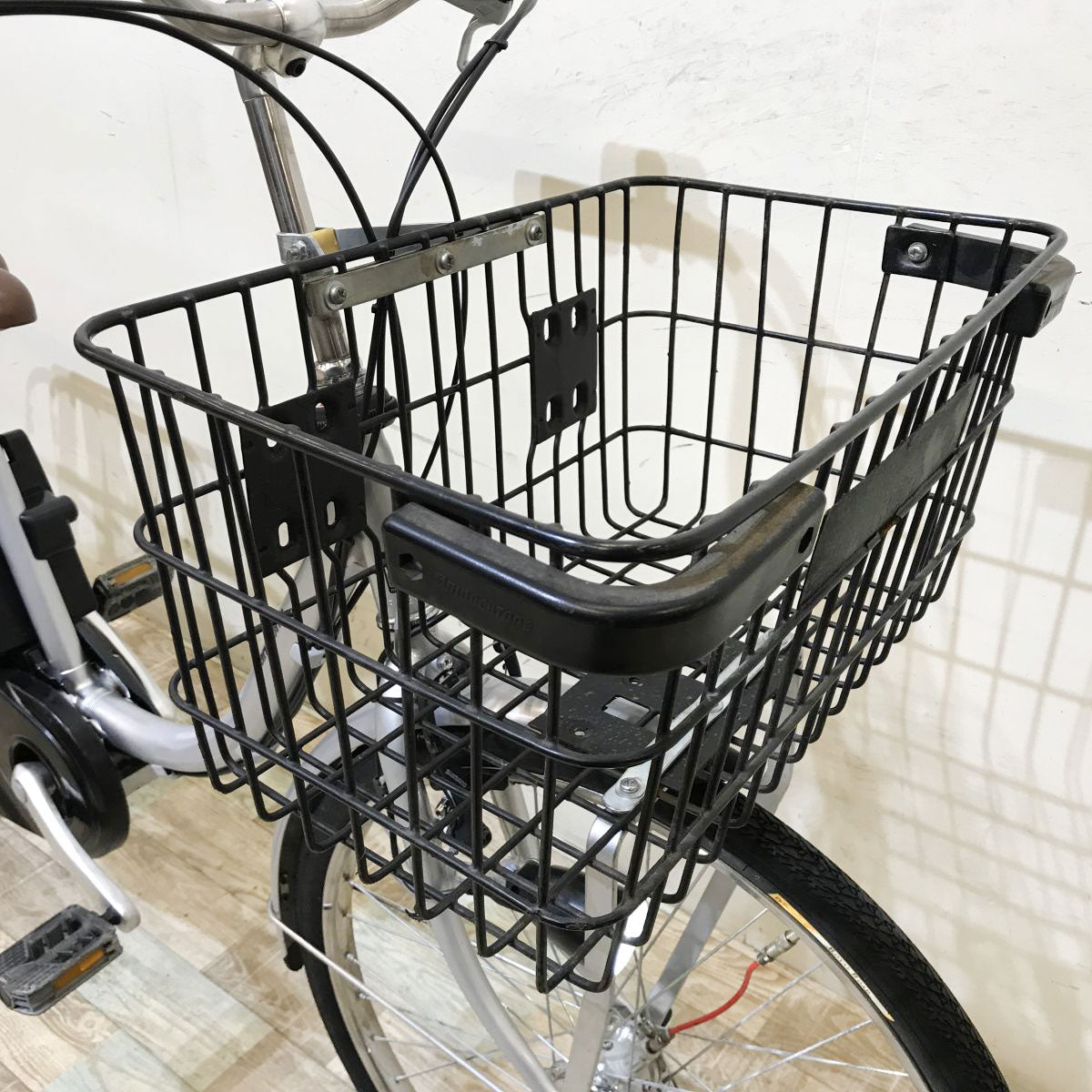 中古電動自転車 パナソニック パートナーU シルバー 24インチ KI013