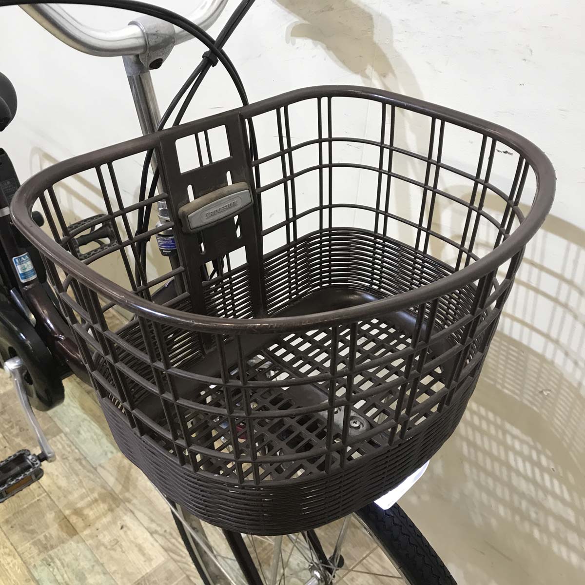 中古電動自転車 ブリヂストン アシスタ ベーシック ブラウン 24インチ KD064