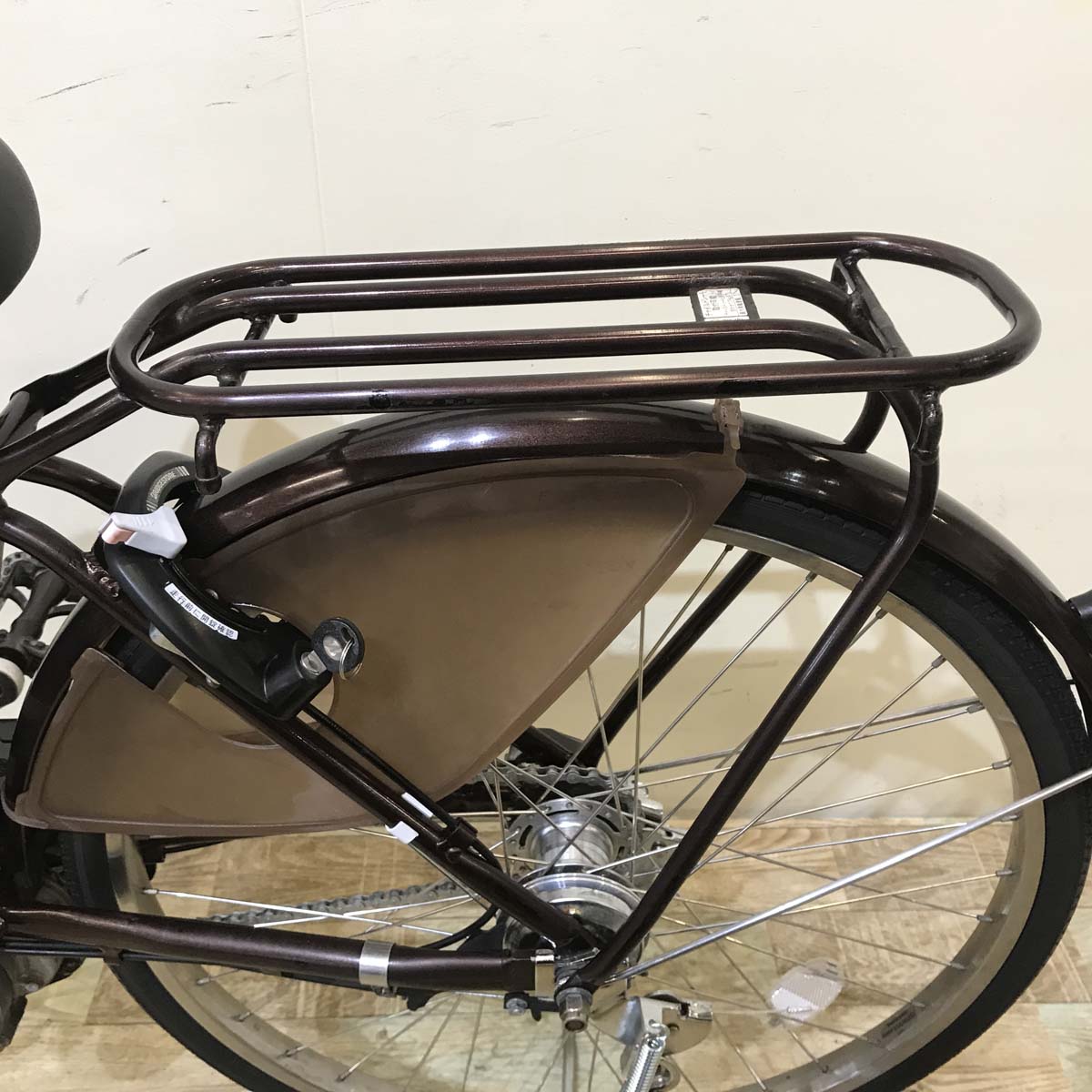 中古電動自転車 ブリヂストン アシスタ ベーシック ブラウン 24インチ KD064
