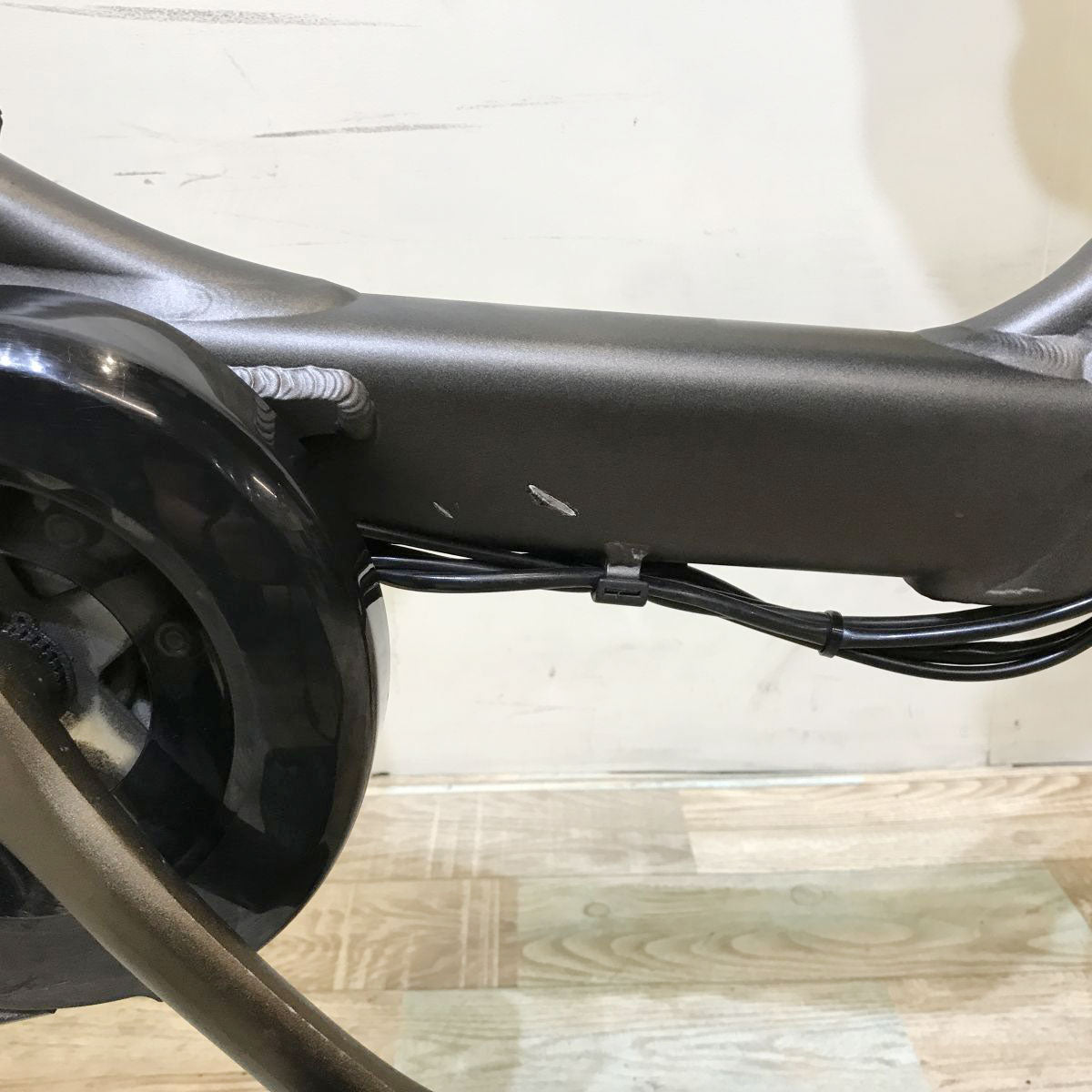中古電動自転車 ヤマハ PAS キッスミニXL カーキ 20インチ KI014