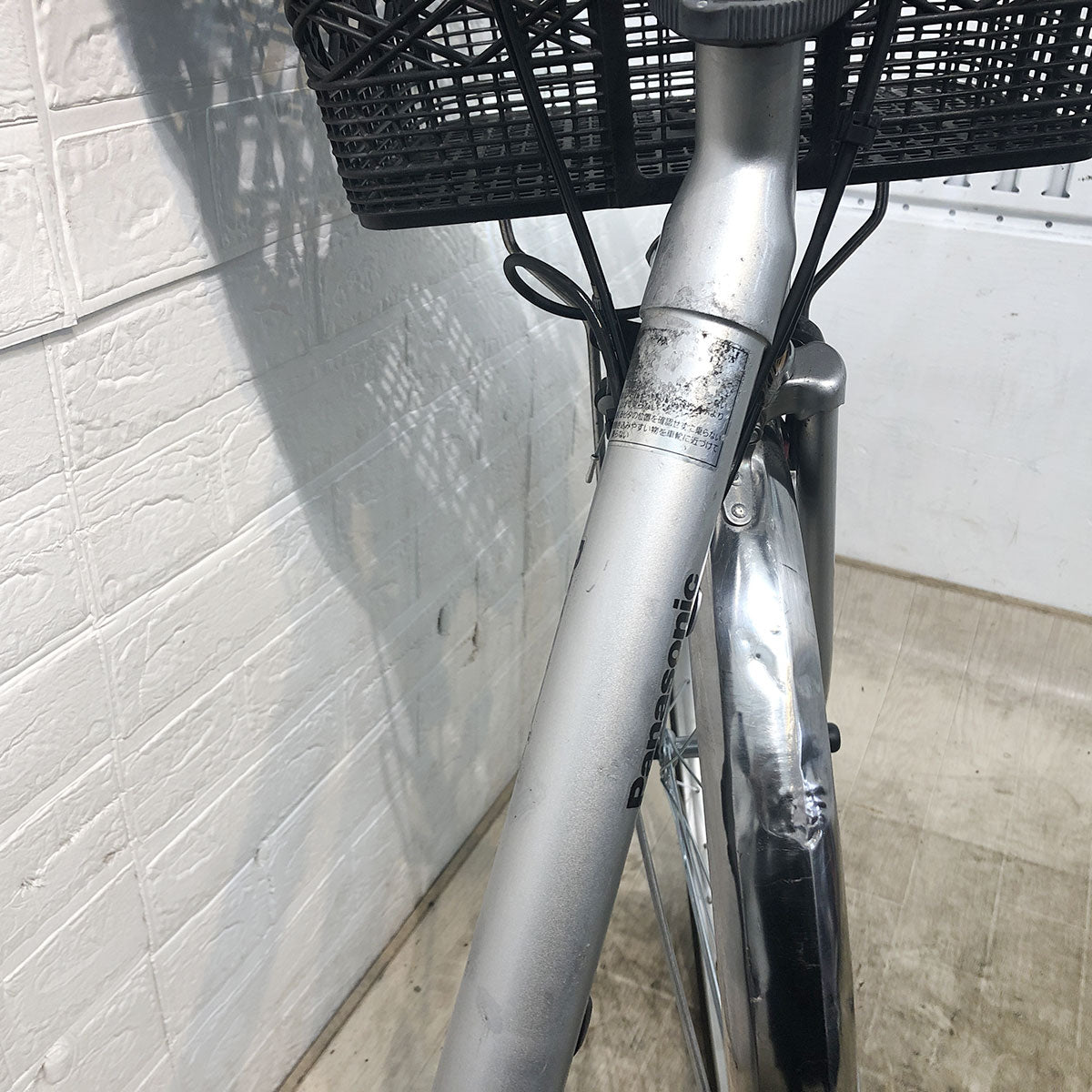 中古電動自転車 パナソニック ビビ TX シルバー 24インチ YE099