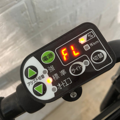 ブリヂストン アンジェリーノ プティット e ブラウン 20インチ YS038【中古車】