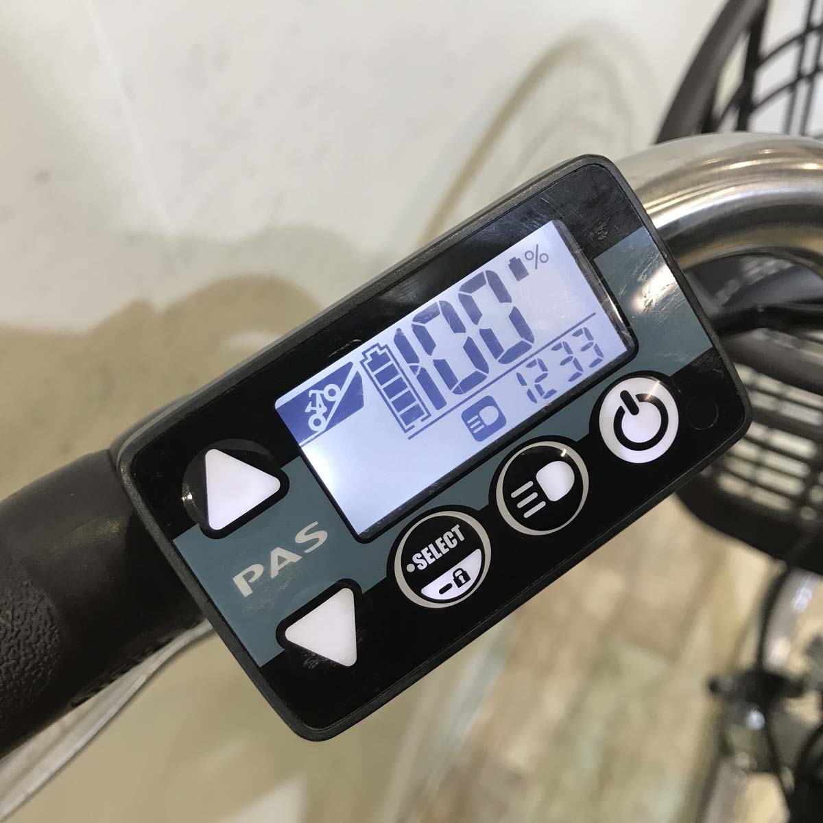 中古電動自転車 ヤマハ PAS With パス ウィズ シルバー 26インチ KD065