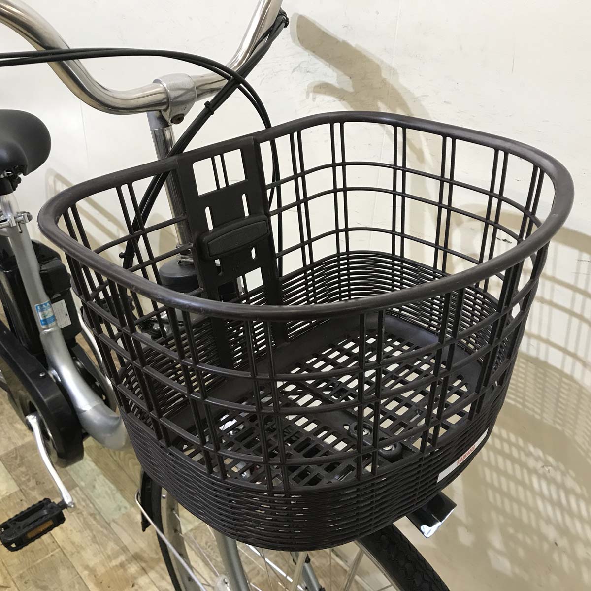 中古電動自転車 ヤマハ PAS With パス ウィズ シルバー 26インチ KD065