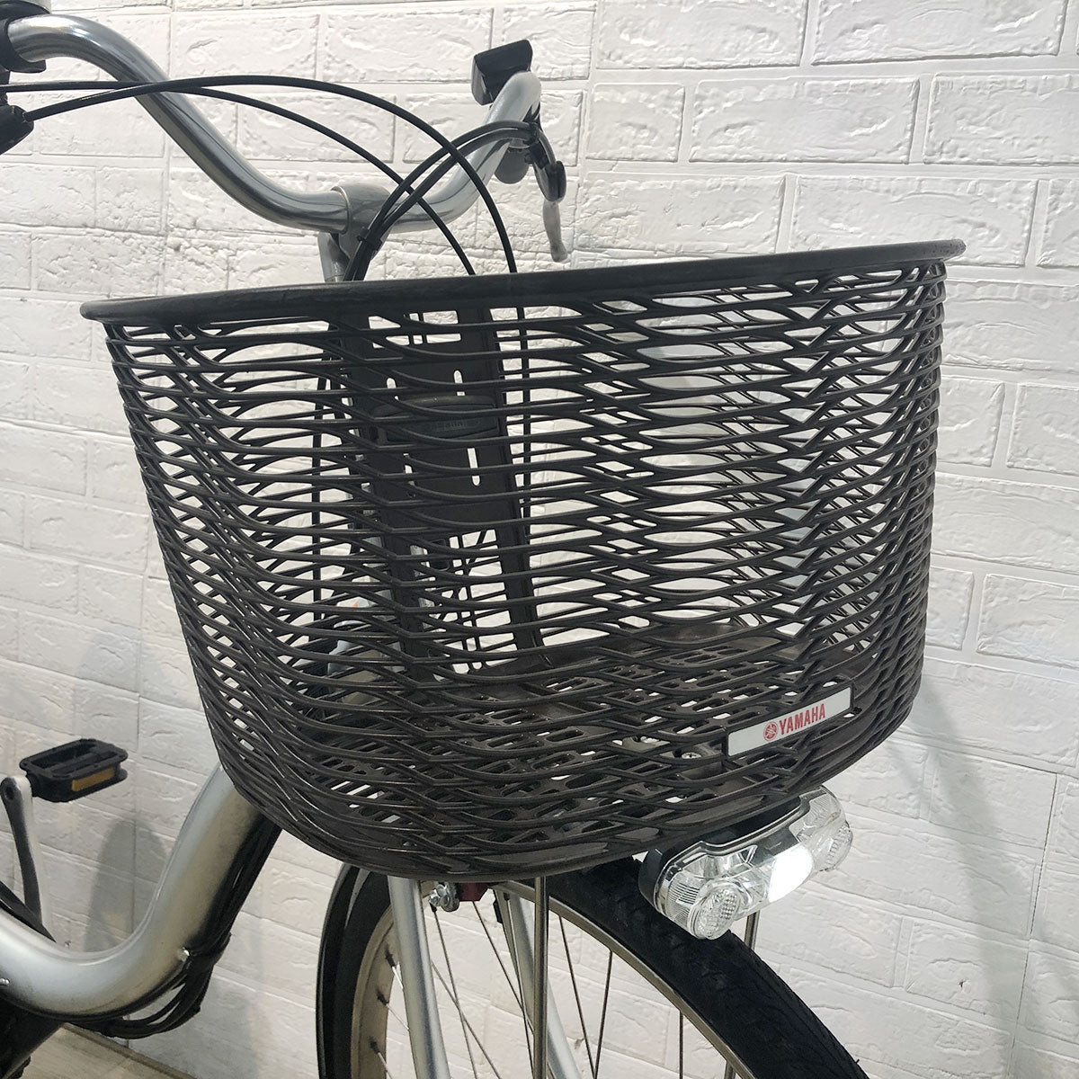 中古電動自転車 ヤマハ PAS ナチュラ L シルバー 26インチ YE100