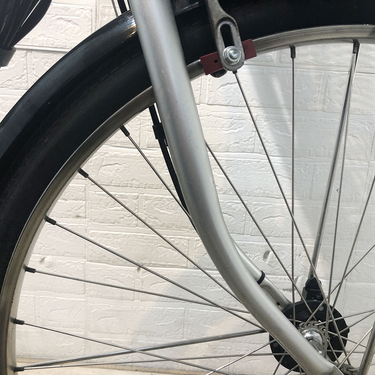 中古電動自転車 ヤマハ PAS ナチュラ L シルバー 26インチ YE100