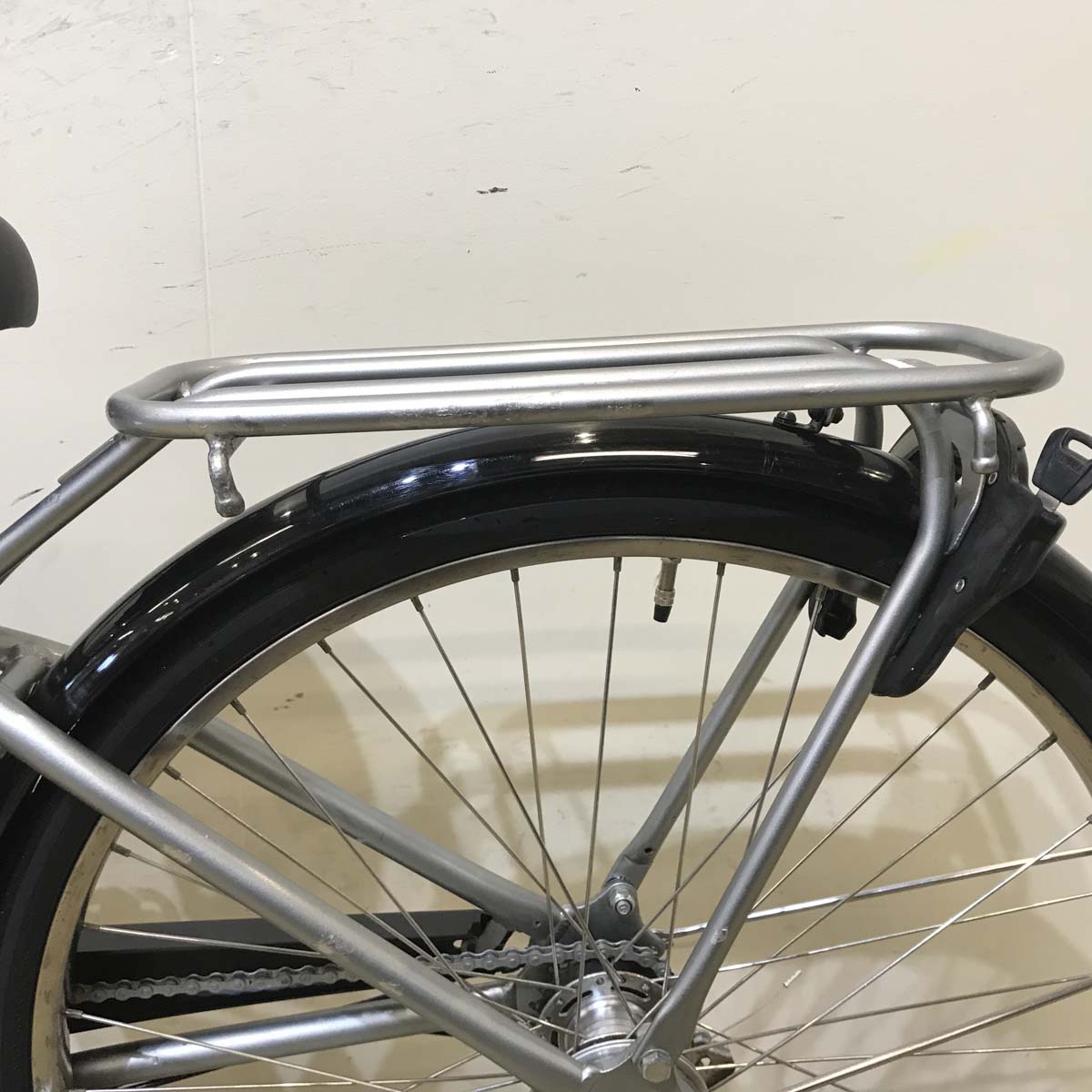 中古電動自転車 ヤマハ PAS With パス ウィズ シルバー 26インチ KD065