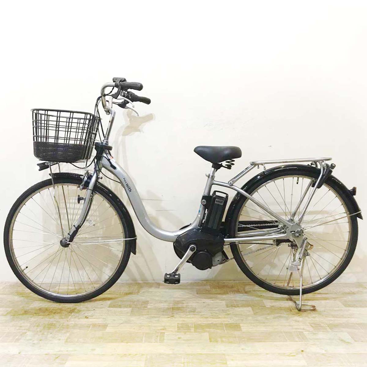 ヤマハ PAS With パス ウィズ シルバー 26インチ KD065 【中古車】