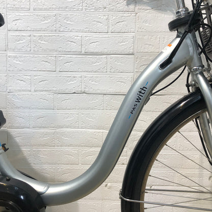 ヤマハ PAS With パス ウィズ シルバー 26インチ YX025 【中古車】