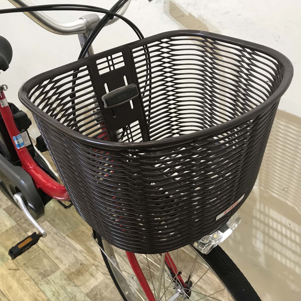 中古電動自転車 ヤマハ PAS ナチュラ XL レッド 26インチ KD066