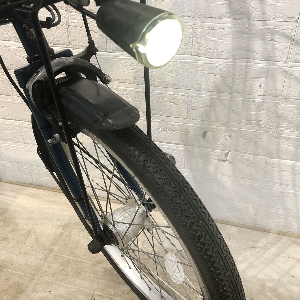 中古電動自転車 パナソニック グリッター ブルー 20インチ YE101