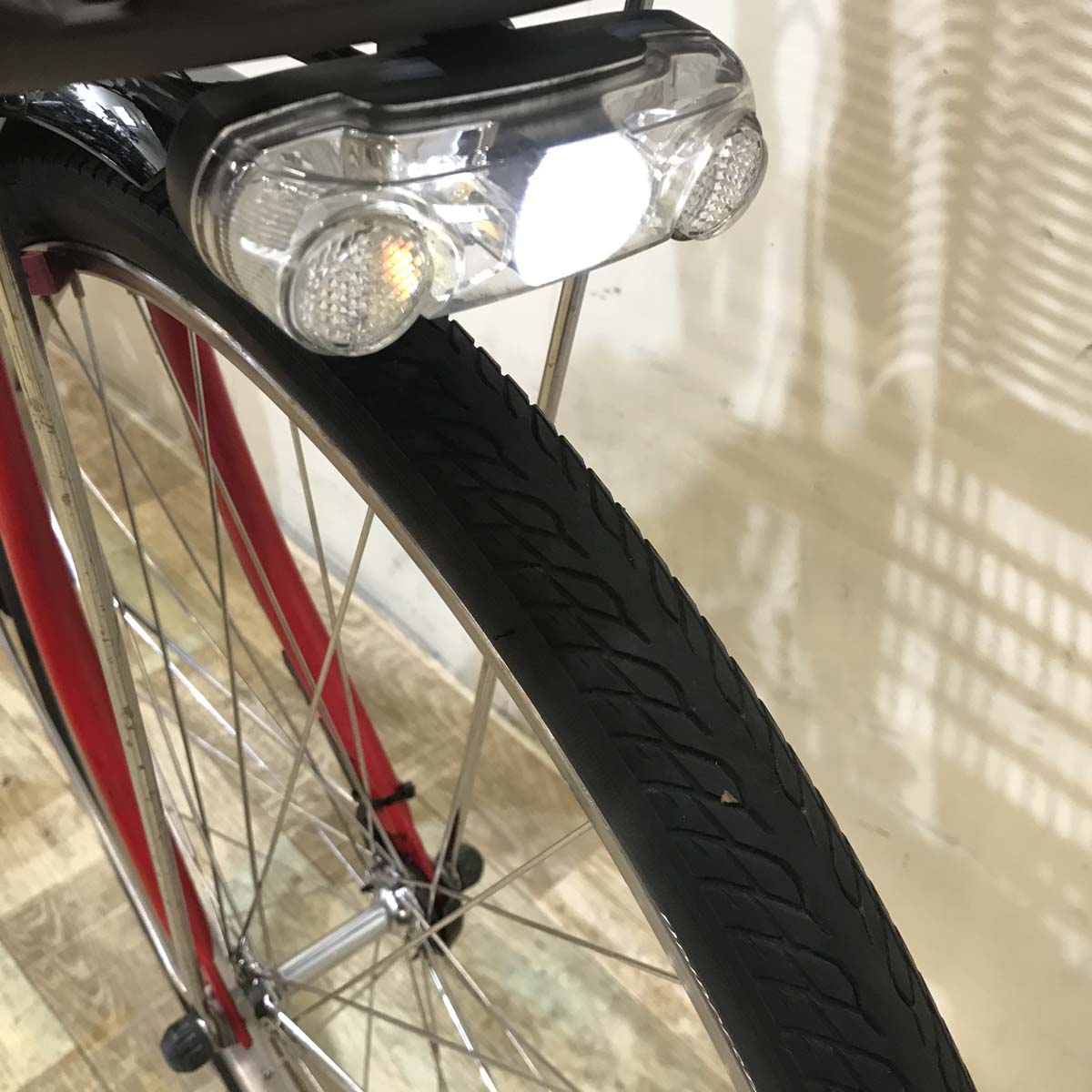 ヤマハ PAS ナチュラ XL レッド 26インチ KD066 【中古車】