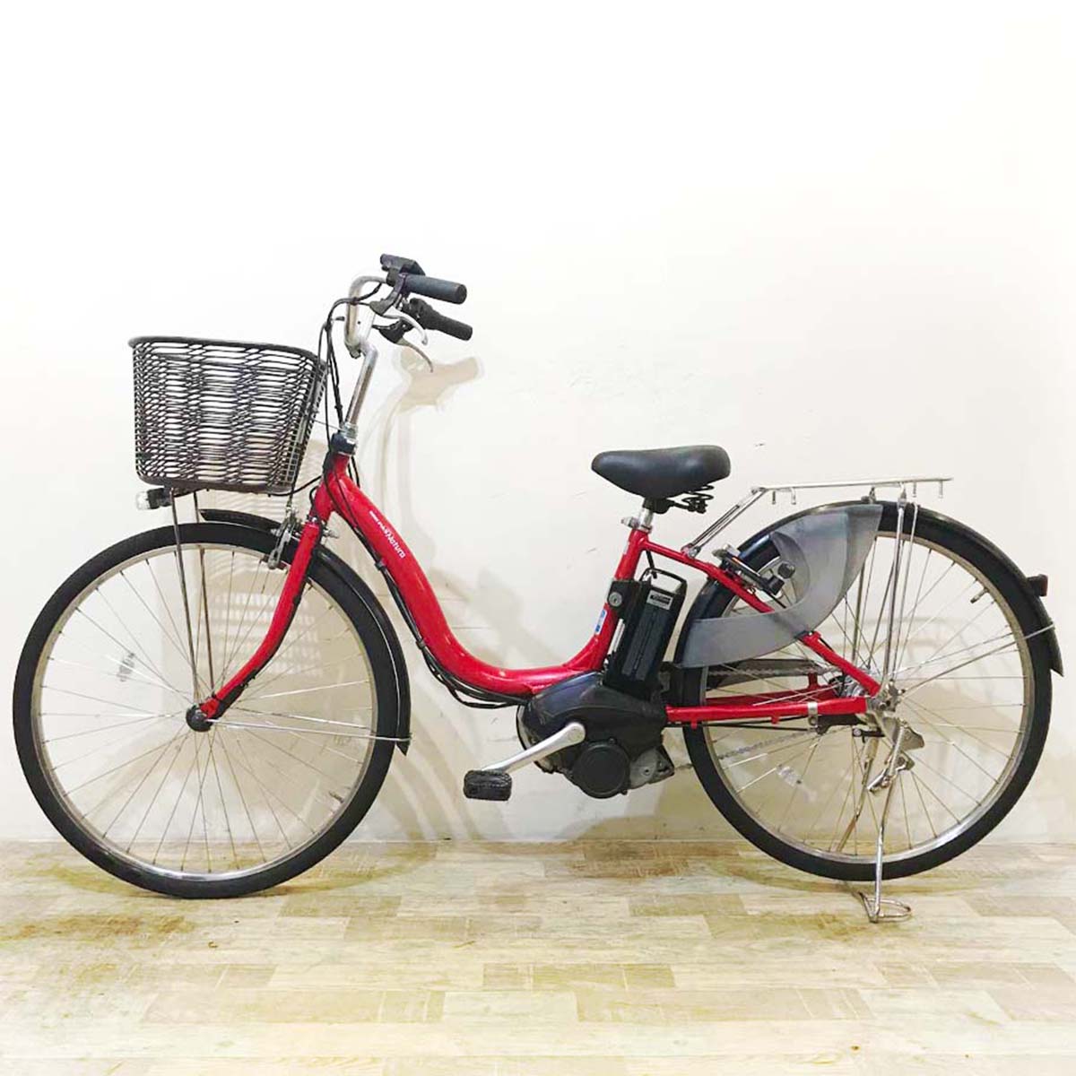 ヤマハ PAS ナチュラ XL レッド 26インチ KD066 【中古車】