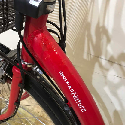 ヤマハ PAS ナチュラ XL レッド 26インチ KD066 【中古車】