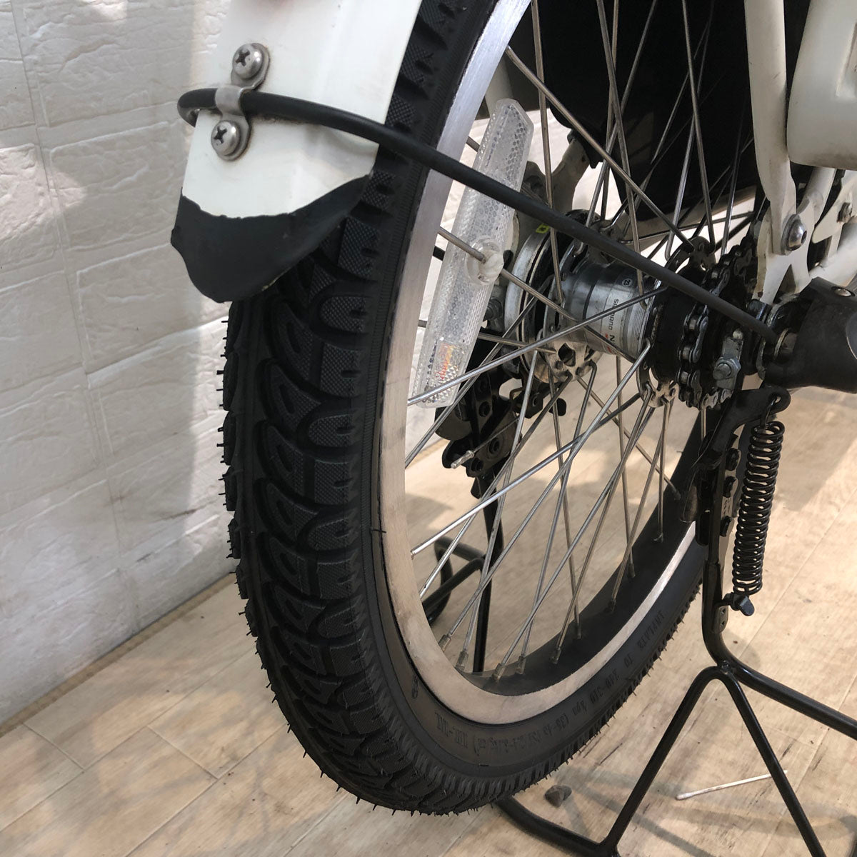 ブリヂストン bikke 2 e ビッケ ツー イー ホワイト 20インチ YS040 【中古車】