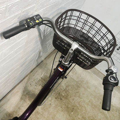 ヤマハ PAS ナチュラ L DX パープル 26インチ YE102 【中古車】