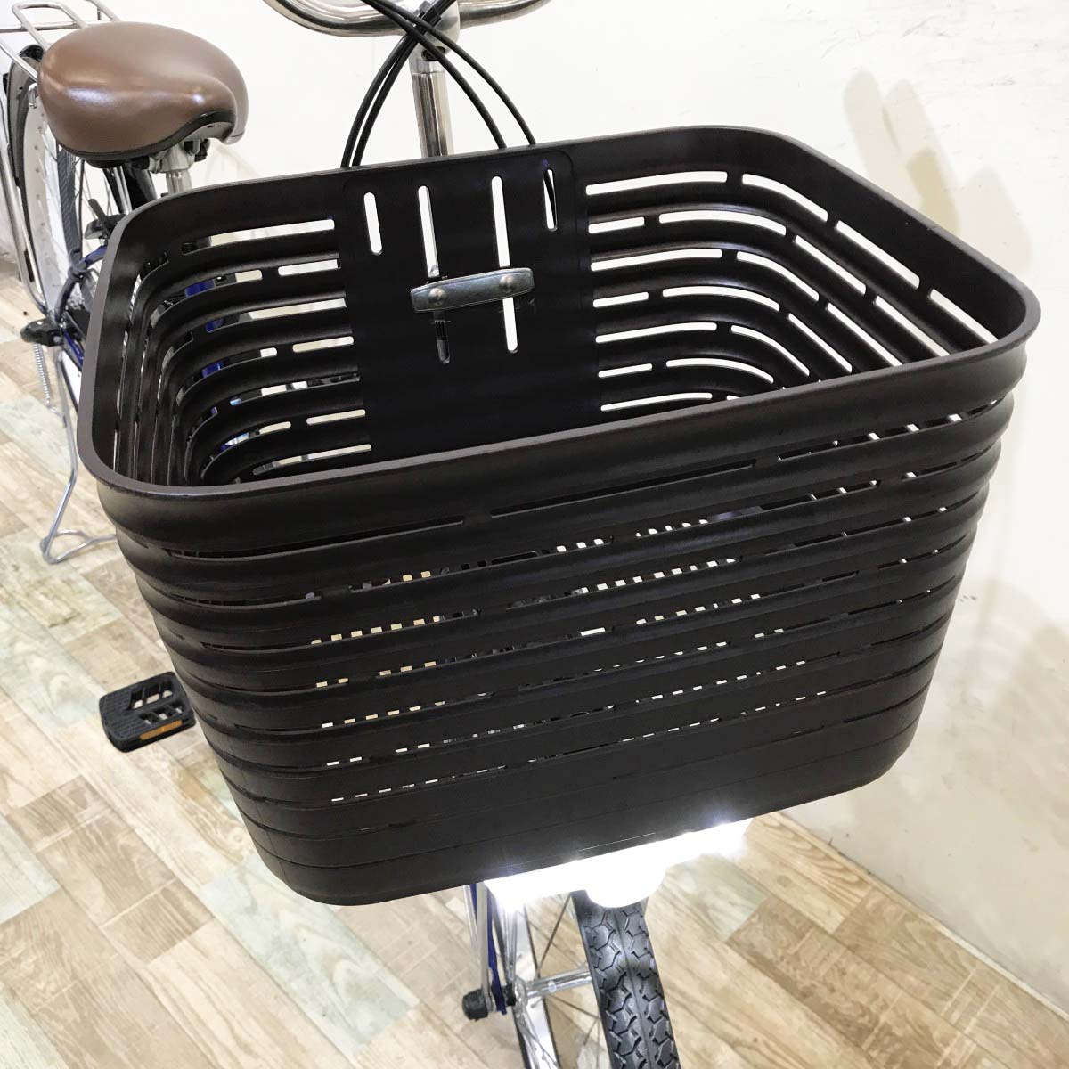 中古電動自転車 パナソニック ビビYX ネイビー 26インチ KI016