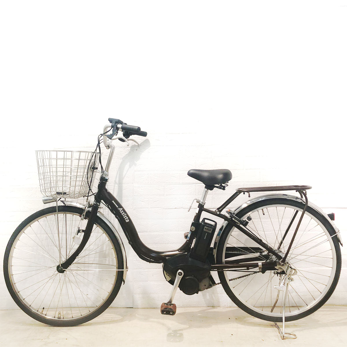 ブリヂストン アシスタ DX スペシャル ブラウン 26インチ YX027 【中古車】