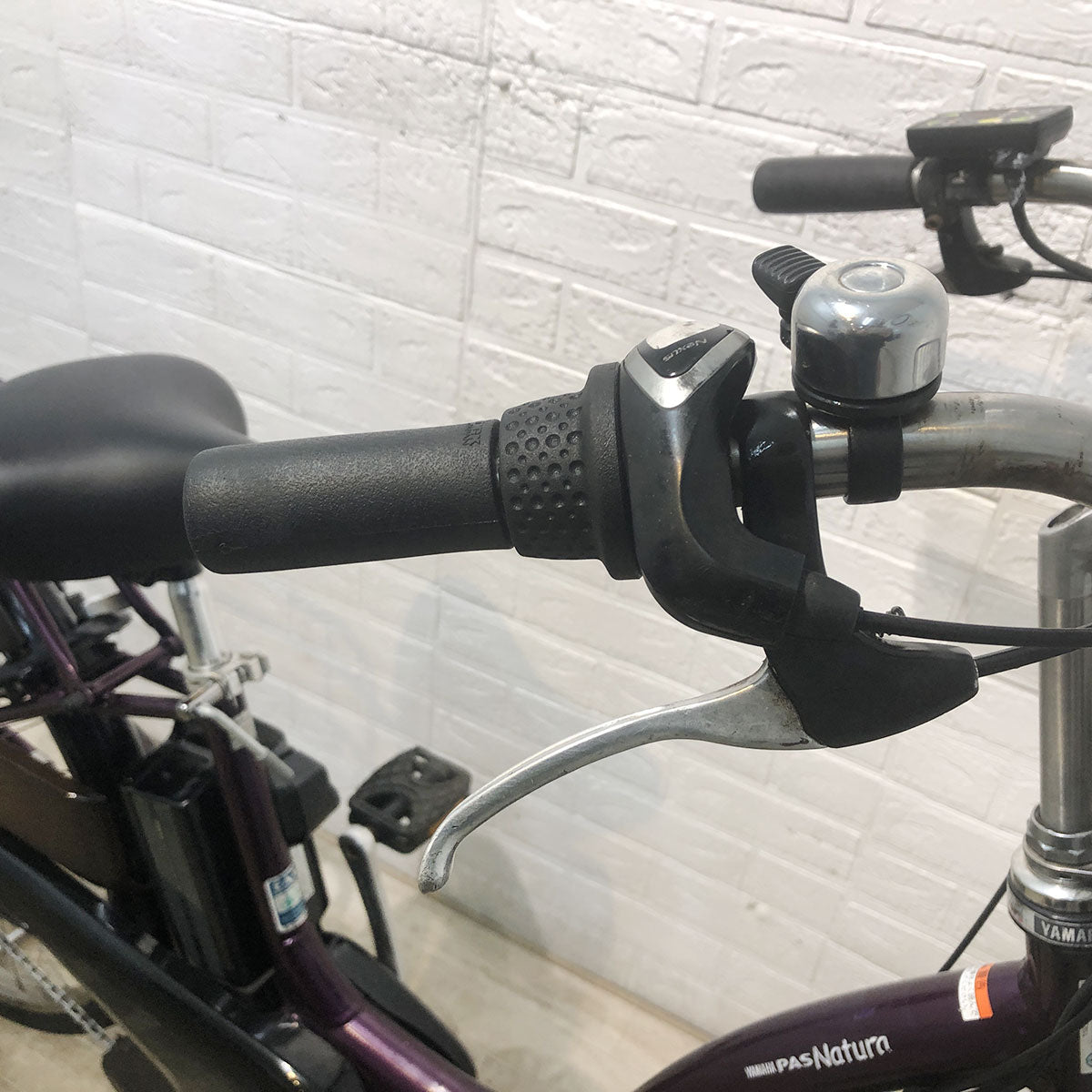 中古電動自転車 ヤマハ PAS ナチュラ L DX パープル 26インチ YE102