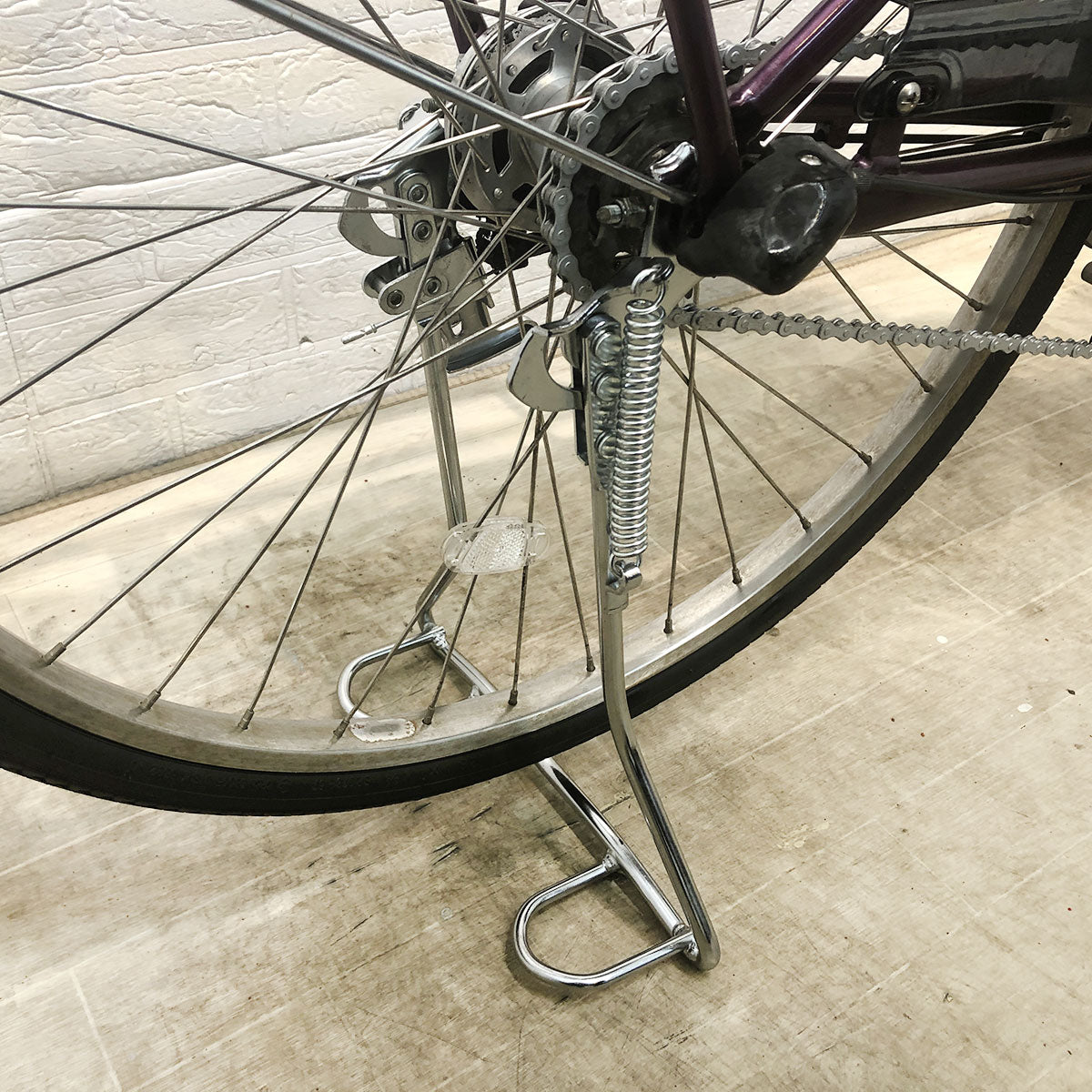 中古電動自転車 ヤマハ PAS ナチュラ L DX パープル 26インチ YE102